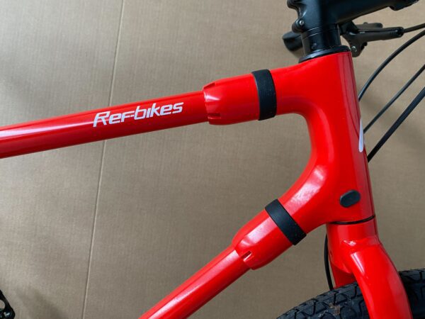 REF Essential 7 Vitesses - Courroie - Rouge - Moyeu Shimano Nexus 7 vitesses