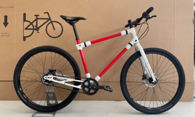 REF Essential Sport Rouge et Blanc - Courroie Gates Carbon Drive - Shimano Nexus 7