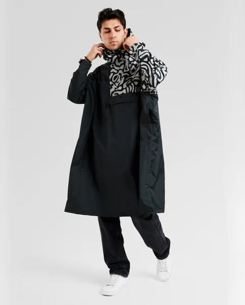 poncho de pluie romea urban circus homme réfléchissant